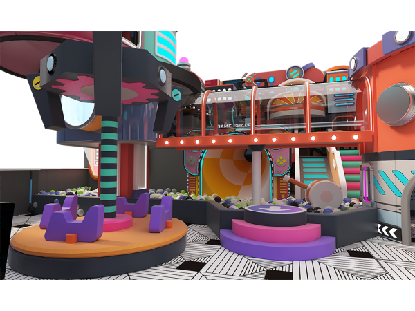 Indoor Theme Playhouse Children Playing House Kids Wooden Play House Indoor Playground Equipment Soft Play Area For Sale