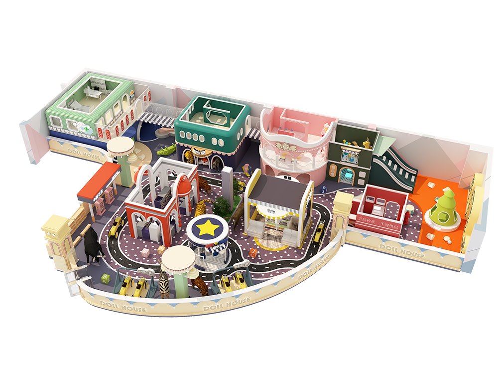 Children Play Equipment Maze Game Soft Indoor Play Equipment Kid Large Indoor Playground