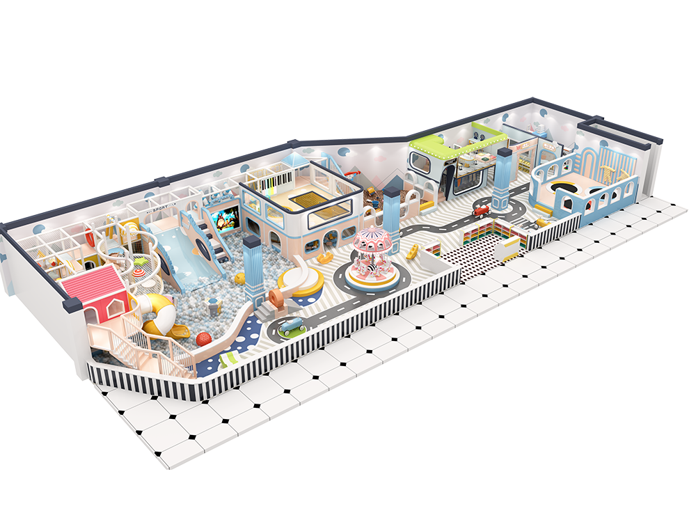 Indoor Playground Kids Amusement Park Customized Size Indoor Playground For Sale