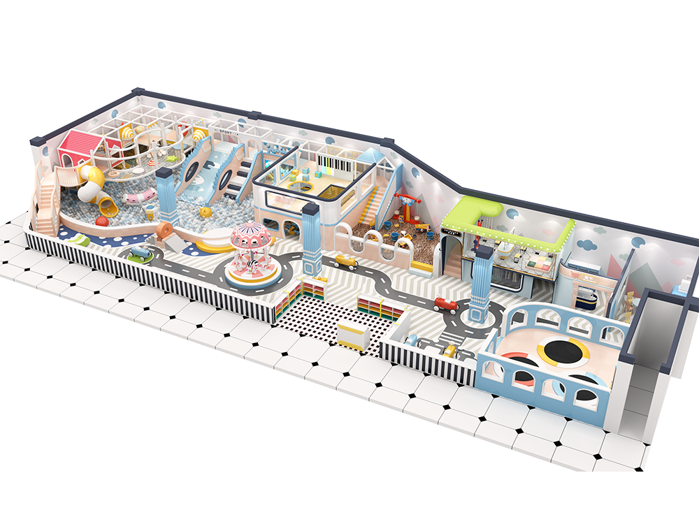 Indoor Playground Kids Amusement Park Customized Size Indoor Playground For Sale