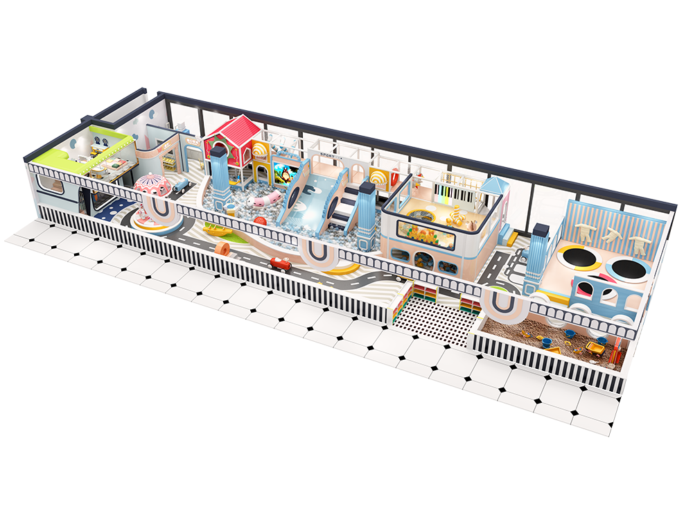 Indoor Playground Kids Amusement Park Customized Size Indoor Playground For Sale