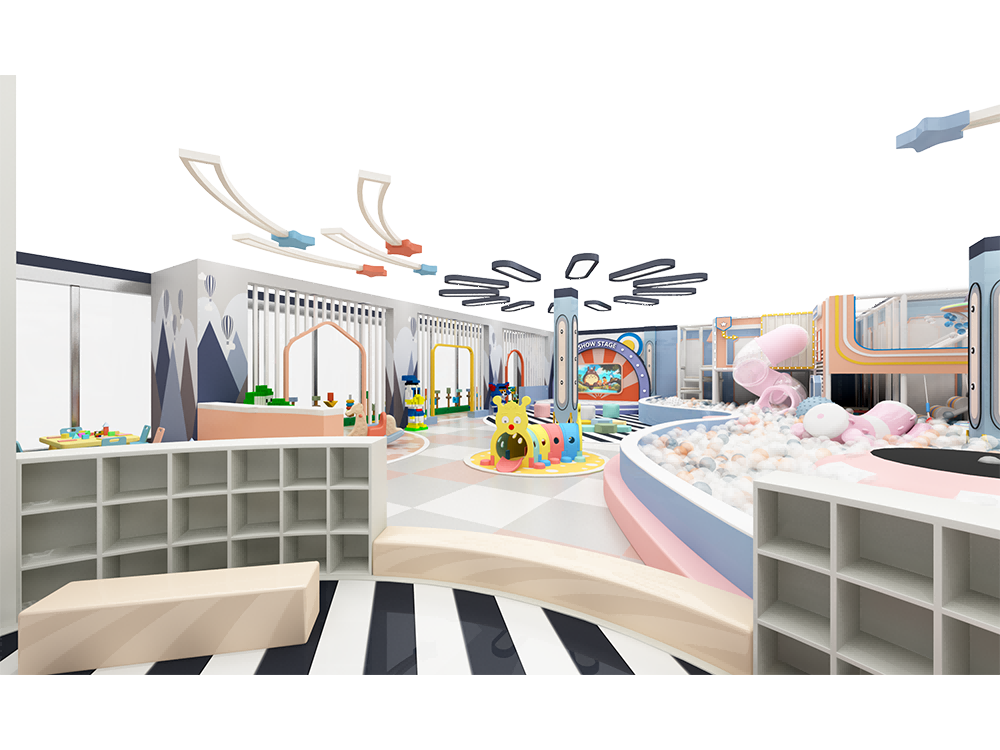 Commercial Children Games Toys Adventure Playground Equipment Kids Indoor Playground For Sale