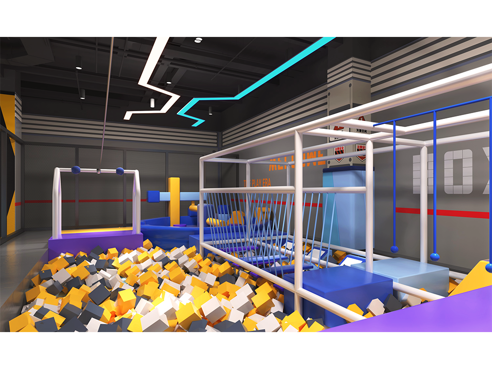 Indoor Playground Large Adult And Children Trampoline Park Ball Pools Amusement Facilities Sports Hall Soft Play Equipment