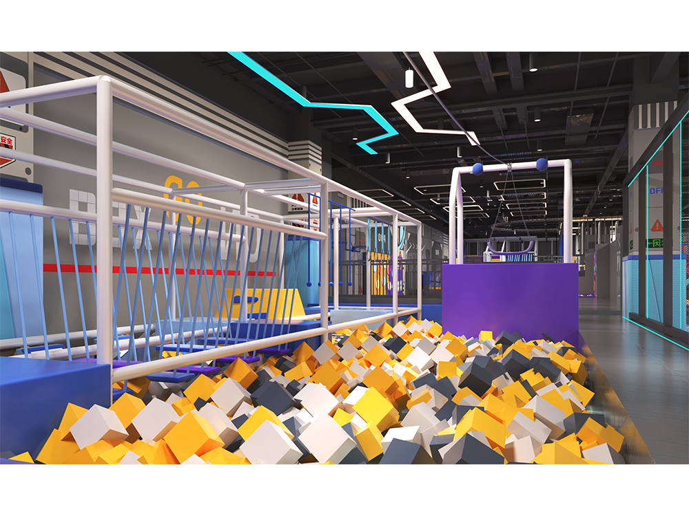Indoor Playground Large Adult And Children Trampoline Park Ball Pools Amusement Facilities Sports Hall Soft Play Equipment