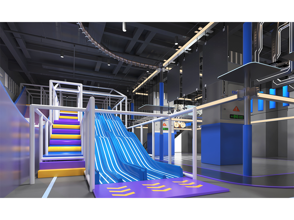 Indoor Playground Large Adult And Children Trampoline Park Ball Pools Amusement Facilities Sports Hall Soft Play Equipment