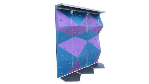 Indoor International Quality 3D Climbing Wall Fiberglass Real Rock effect Unique Look Rock Climbing Wall Indoor or Outdoor for Kids Amusement