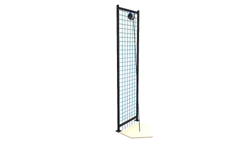 American Ninja Warrior Playground Swings Climbing Frame With Swing Obstacle Course Equipment Ninja Warrior