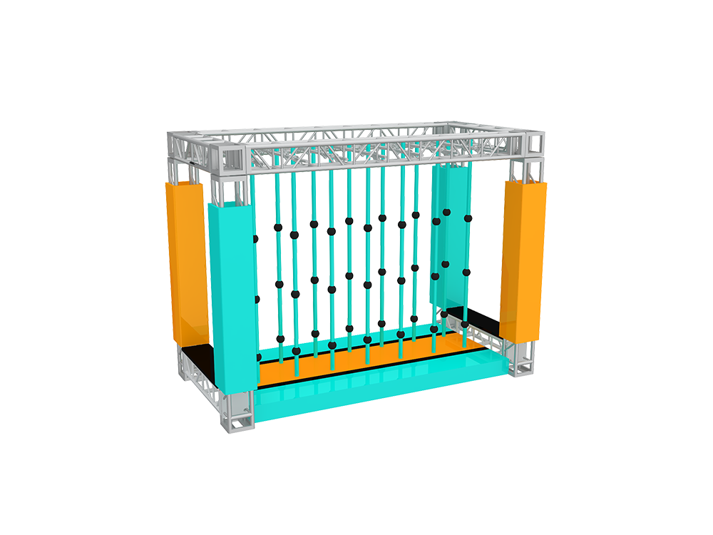 New Design American Eco-Friendly Adult Obstacle Courses Games, Children American Ninja Warrior Equipment