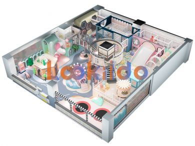 Pastel Macaron Soft Play Indoor Playground Equipment China Manufacturer