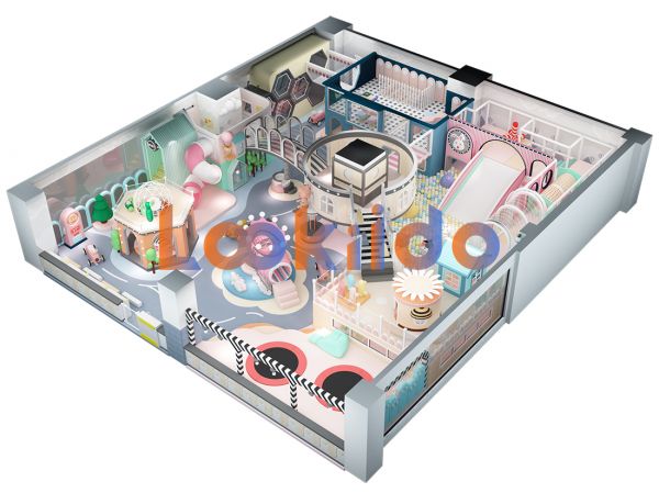 Diversified Baby Macaron Soft PlayIndoor Playground
