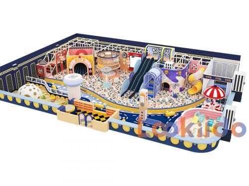 Custom Macaron Ocean Candy Castle Indoor Soft Play Playground Suppliers