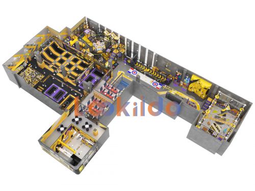 Commercial Indoor Sports Trampoline Park Cost Best Adult Kids Gravity Jump Playground Factory