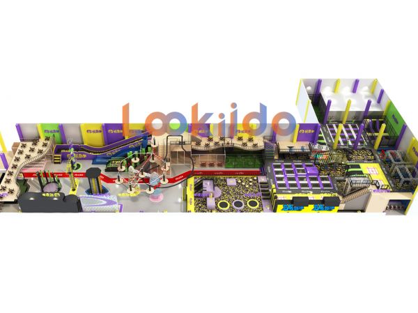 Commercial Indoor Sports Trampoline Park Cost Best Adult Kids Gravity Jump Playground Factory