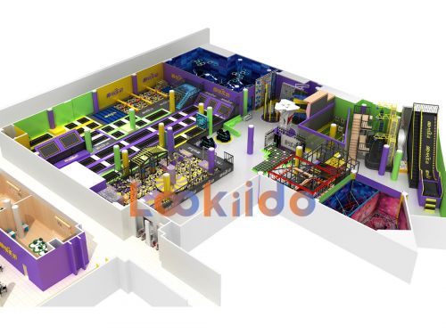 Commercial Indoor Sports Trampoline Park Cost Best Adult Kids Gravity Jump Playground Factory