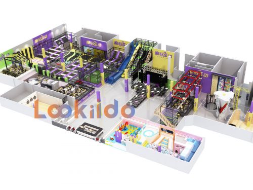 Commercial Indoor Sports Trampoline Park Cost Best Adult Kids Gravity Jump Playground Factory
