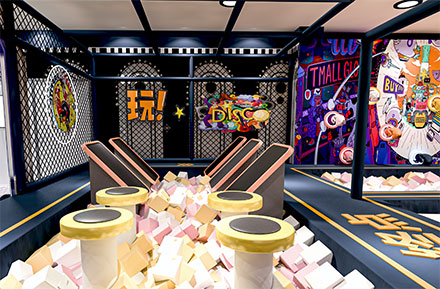 Colorful Macaron Themed Soft Playground Planing in Hotel Shopping Mall