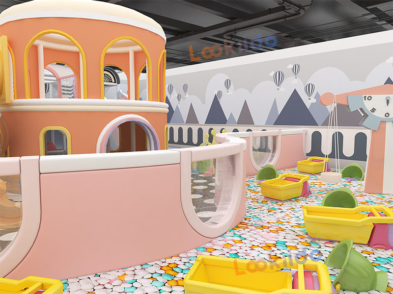 Traffic Car Role Playing School Parent Child Soft Playground