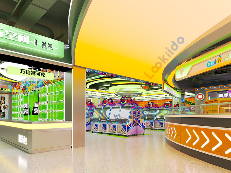 Interstellar Theme Arcade Game Family Entertainment Center for Young Children