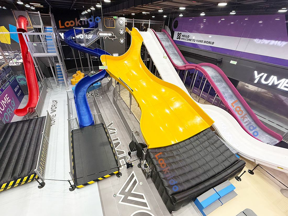 YUME Giant Slide Action Park: Fiberglass Slides, Rope Courses Indoor Adventure Eequipment Manufacturer