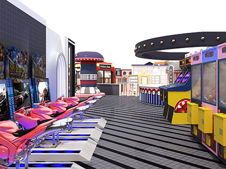 Large Ocean Ball Playground for Younger Children with Arcade Games & Lego
