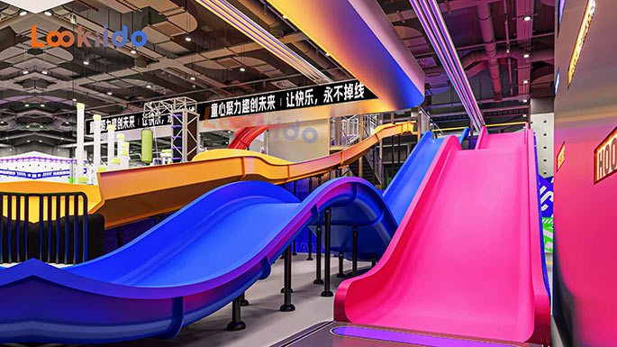 The World's First No-Water Mega Slide! Lookiido's Patent-Pending Tech