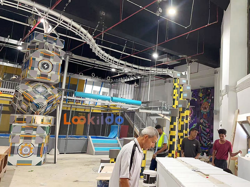 Investing in Steam-Themed Children Playground in Egypt Shopping Center