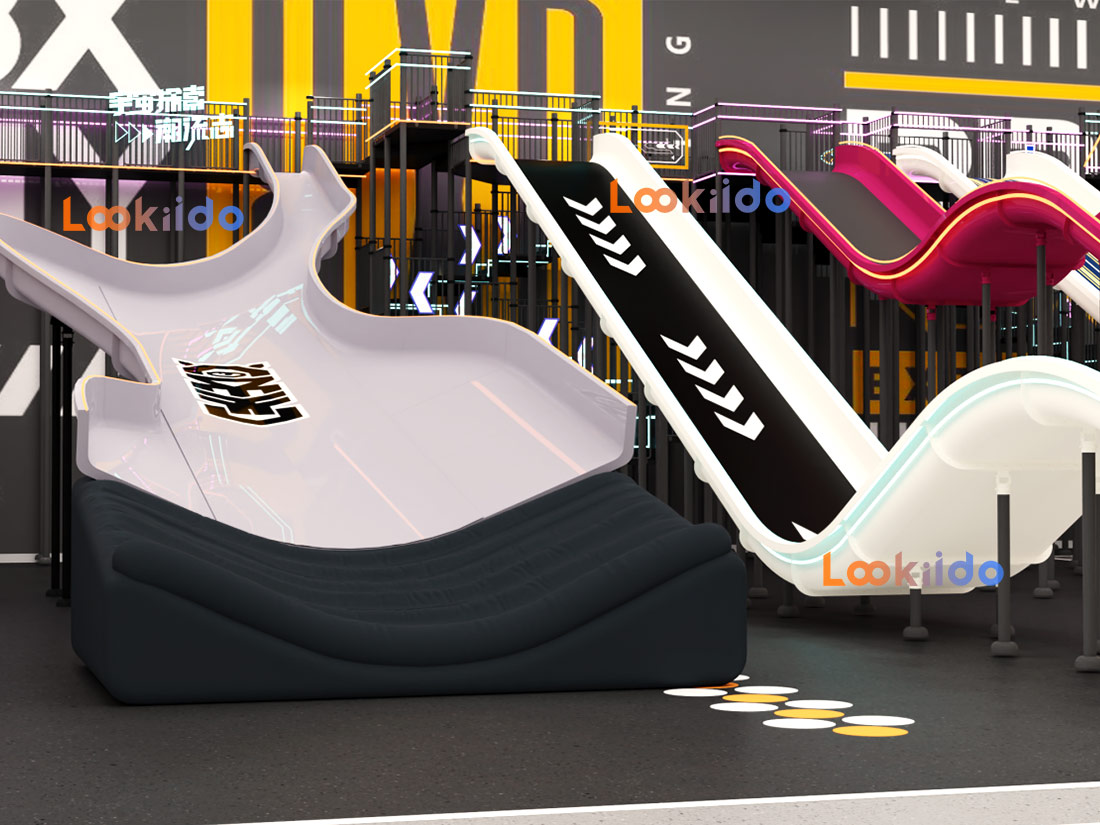 Indoor Giant Waterless Slide Park Investment Franchise Commercial Equipment Manufacturer