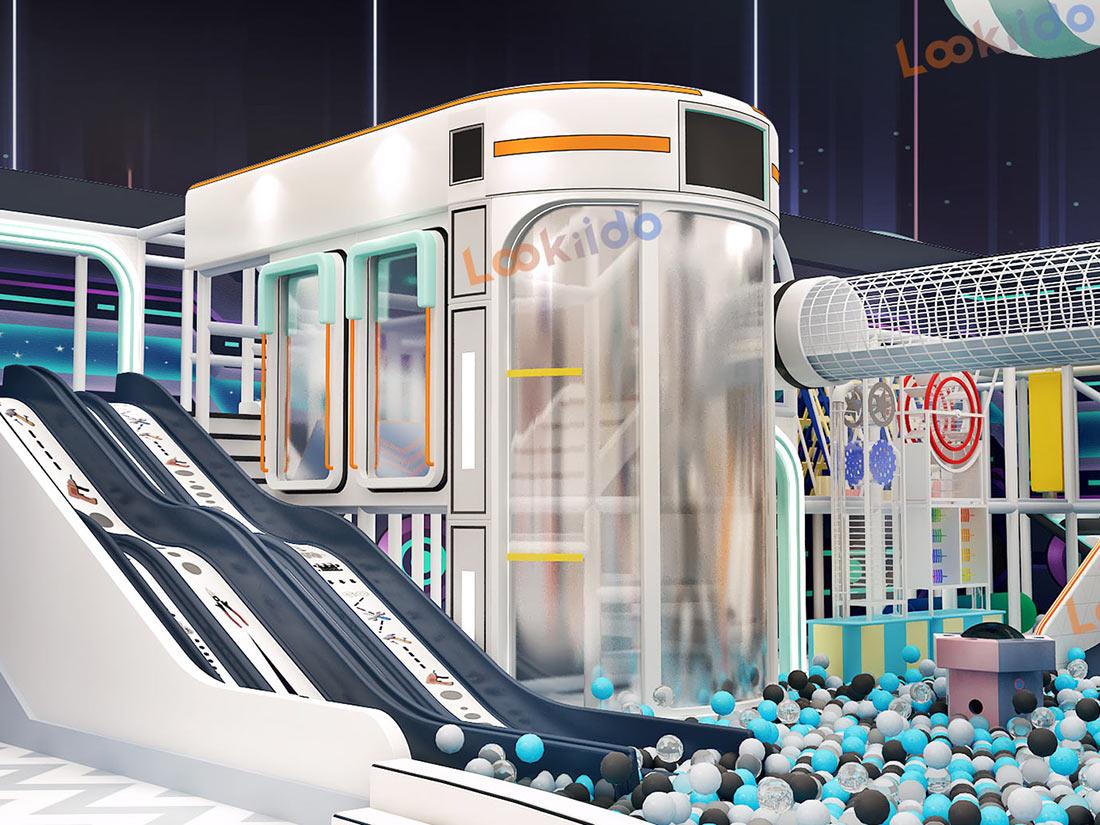 Cyber Cosmos: Immersive Tech Equipment Playground for Space Explorers Deep Customization