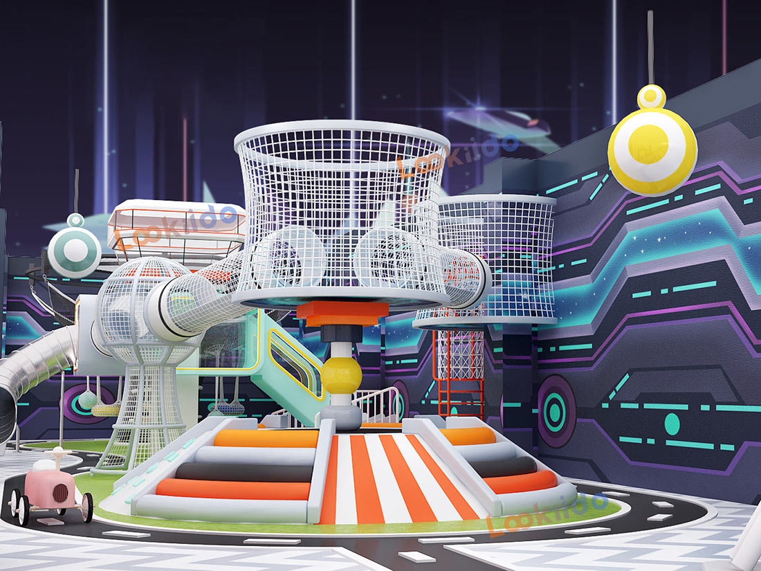 Cyber Cosmos: Immersive Tech Equipment Playground for Space Explorers Deep Customization