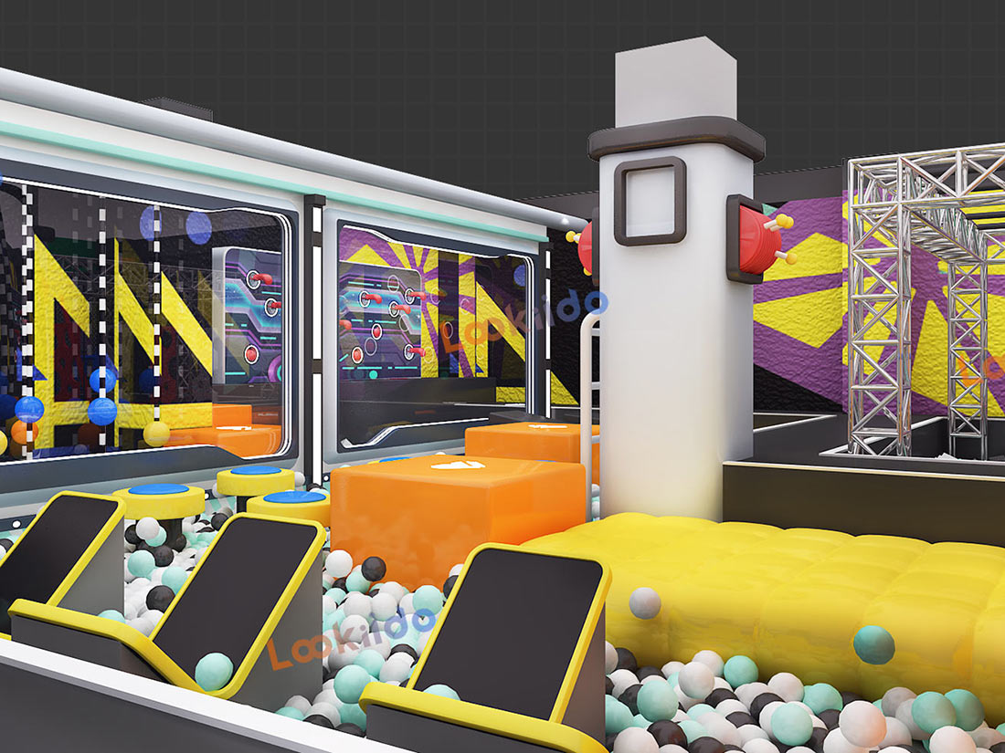 Cyber Cosmos: Immersive Tech Equipment Playground for Space Explorers Deep Customization