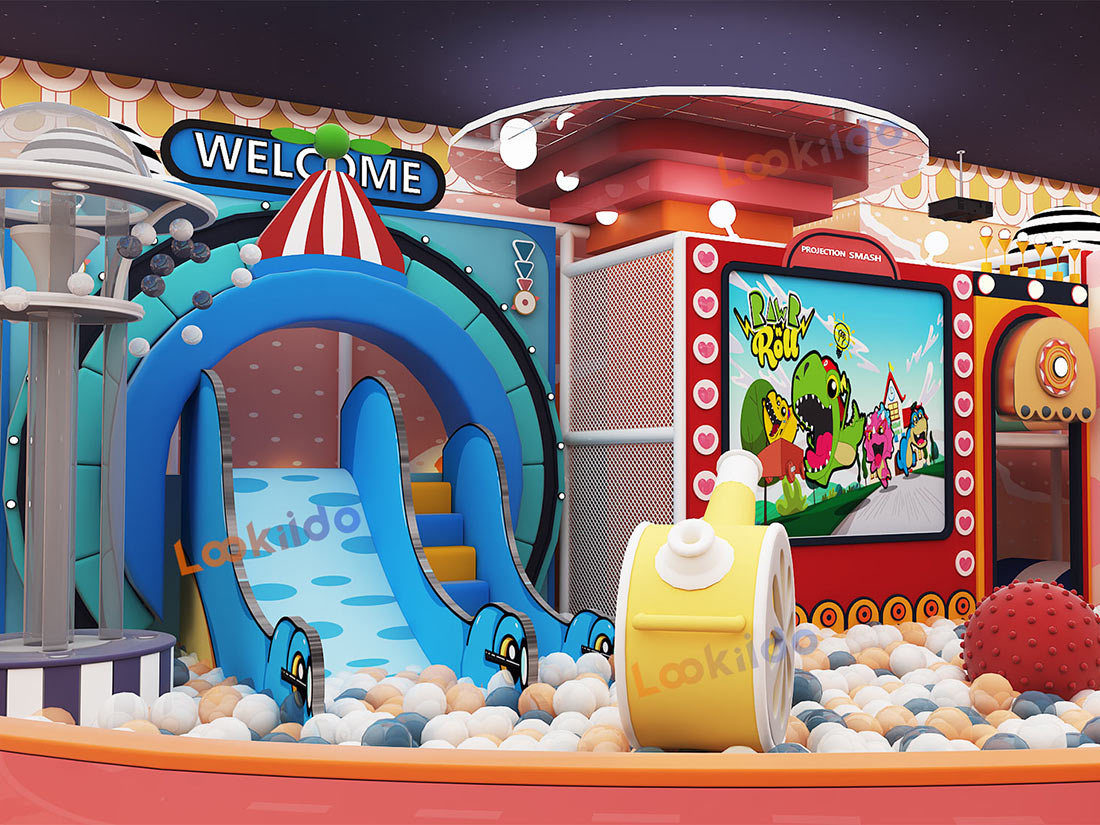 Happy Dino Den: Interactive Playground Early Learning Center Equipment China Suppliers