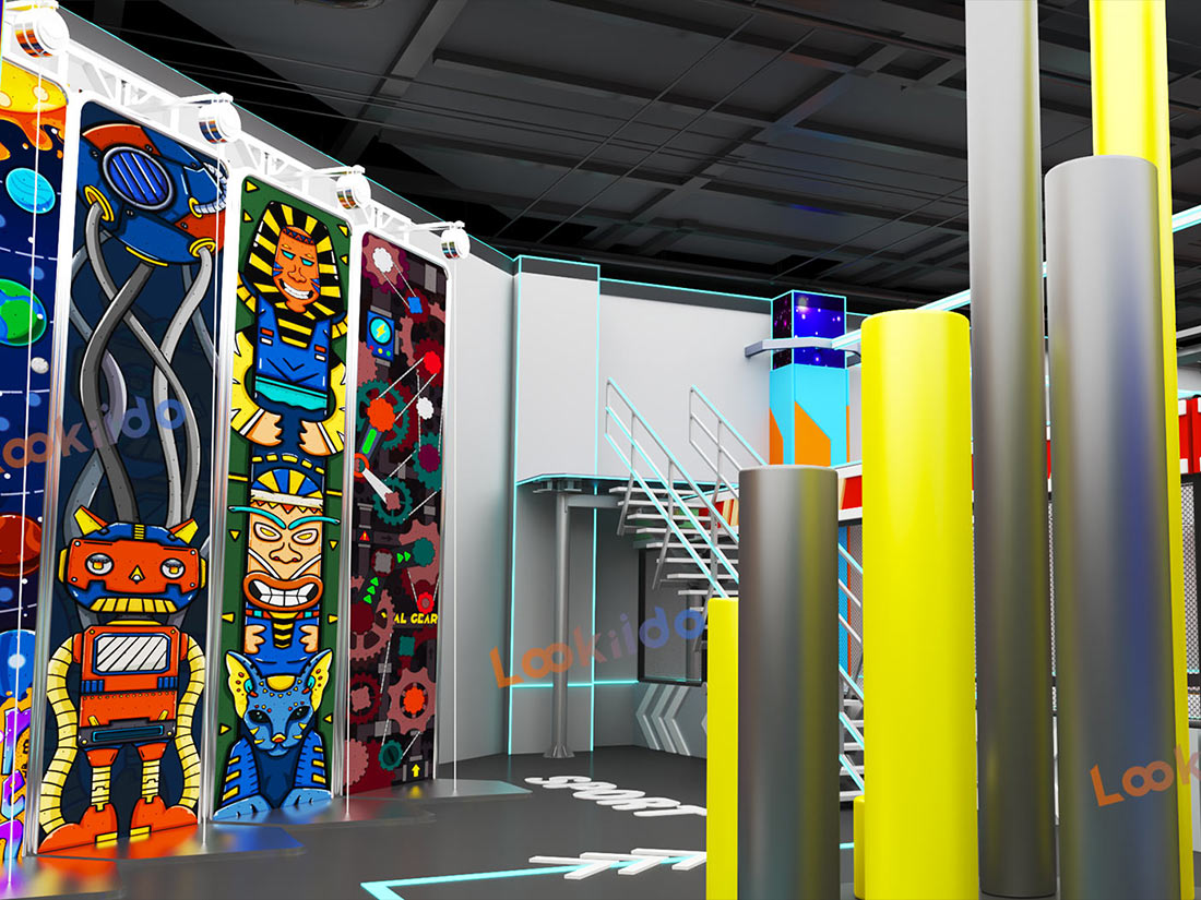 Urban Motion Nexus: Industrial Jump Climb Park Customized Equipment Factory