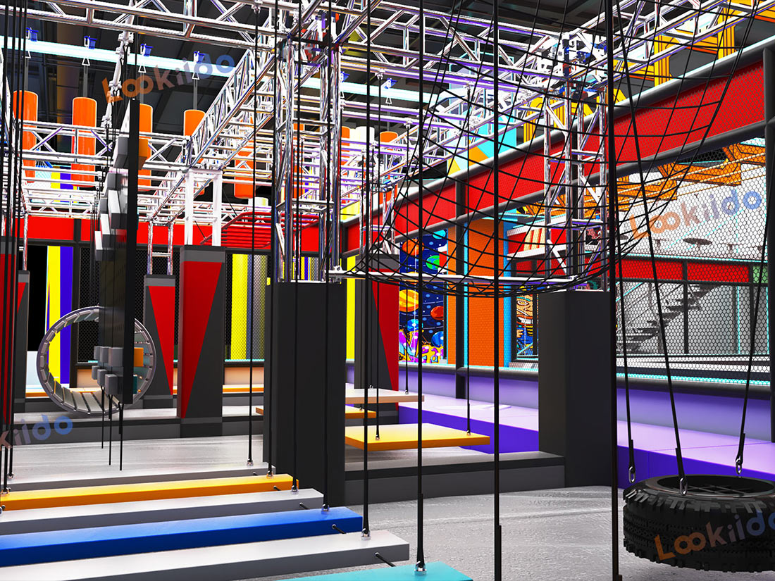 Urban Motion Nexus: Industrial Jump Climb Park Customized Equipment Factory