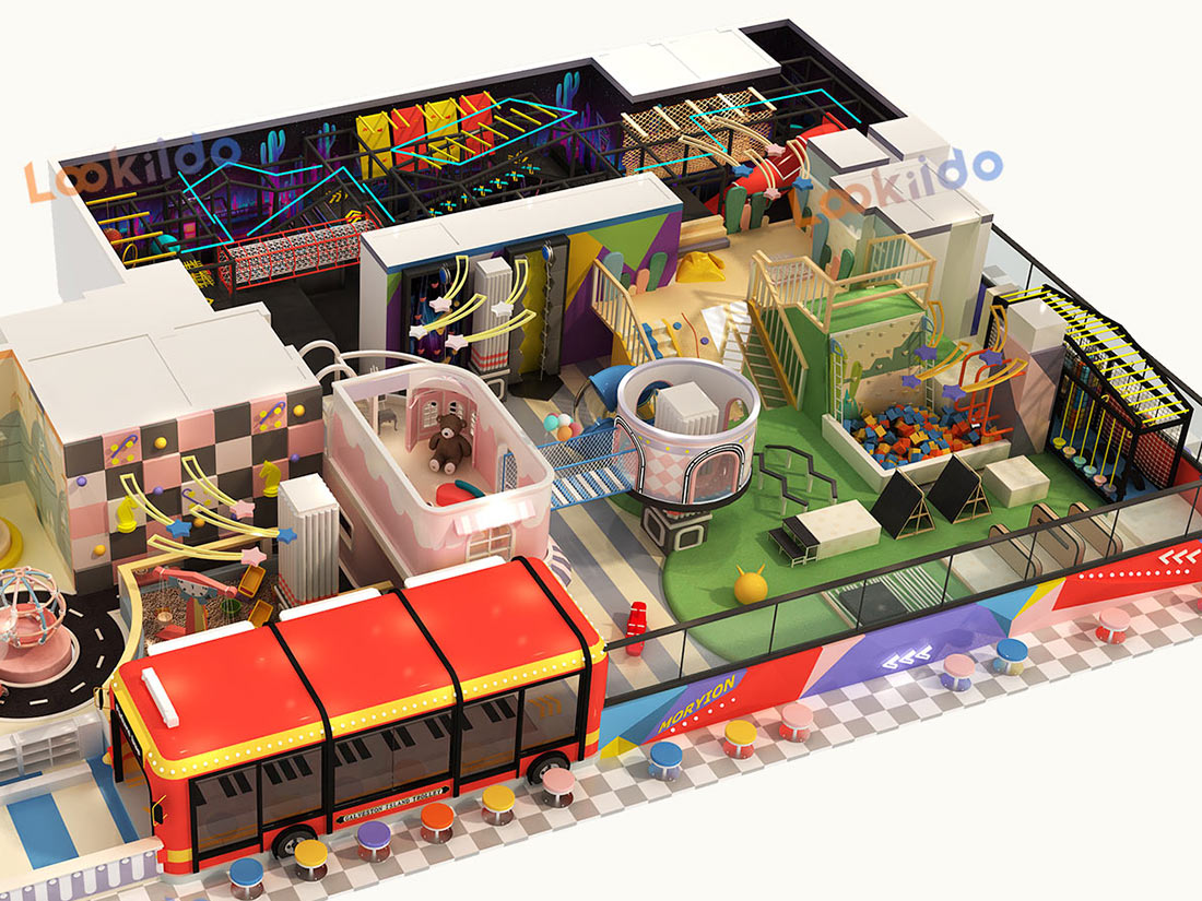 Dual-Theme Kids Playground Equipment Investment: Sunny Oasis Mysterious Desert Nights