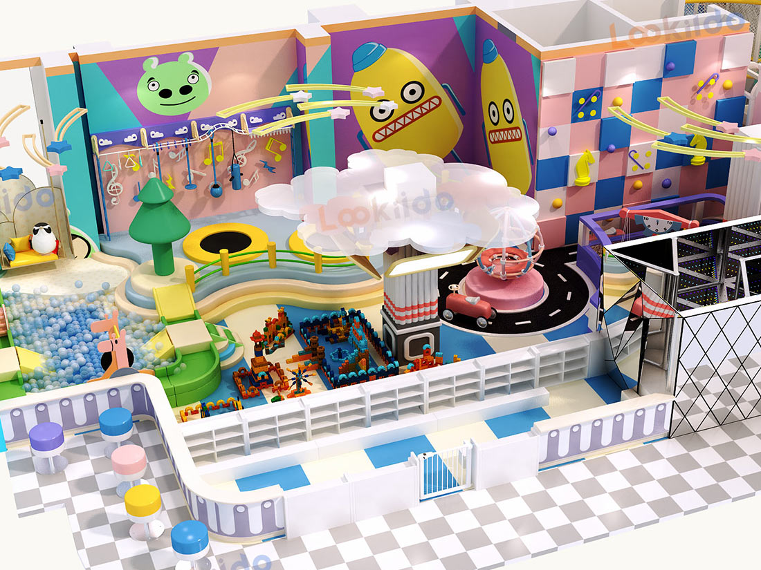 Dual-Theme Kids Playground Equipment Investment: Sunny Oasis Mysterious Desert Nights