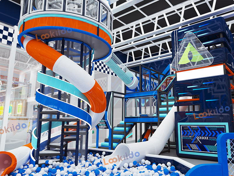 NEBULA X Future City: Where Three Worlds of Play Become One Investment Indoor Playground Equipment