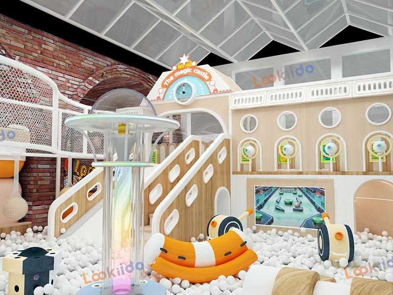 NEBULA X Future City: Where Three Worlds of Play Become One Investment Indoor Playground Equipment