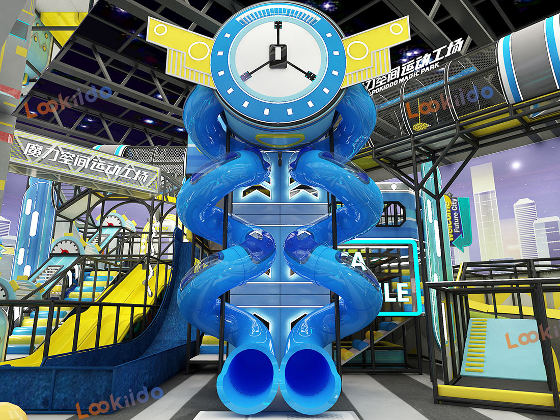 Magical Space Motion Playground: A Time-Shift Adventure Amusement Equipment for Ages 3-12
