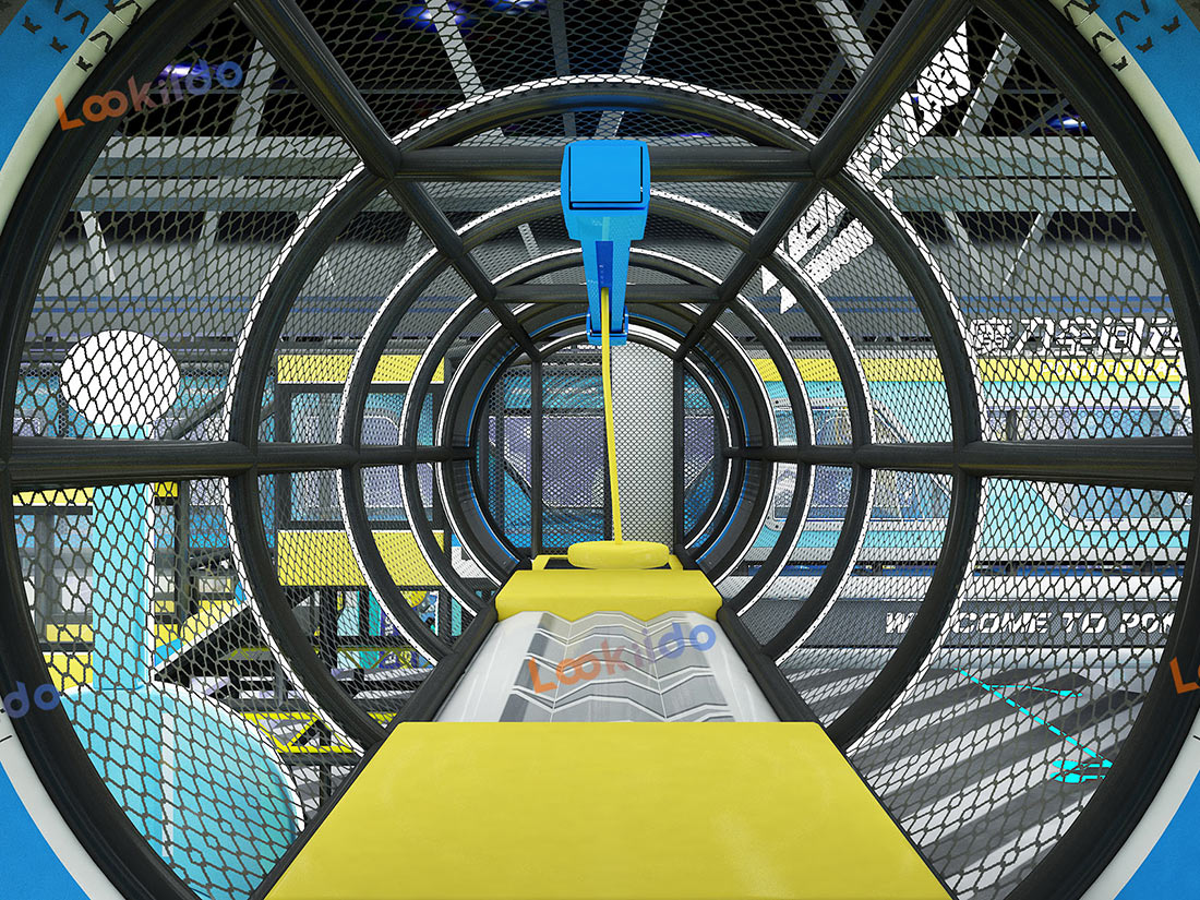 Magical Space Motion Playground: A Time-Shift Adventure Amusement Equipment for Ages 3-12