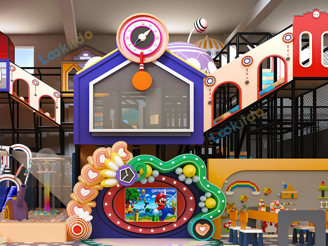 Luxury Family Entertainment Center with Dining and Arcade for High-Net-Worth Families